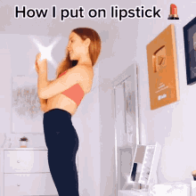 contortionist flexible lipstick makeup