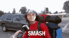 Johnny Rad Smash GIF