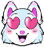 Heart Furry Sticker - Heart Furry Cute Stickers