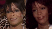 Whitney Houston Smile Janet Jackson Smile GIF - Whitney Houston Smile Janet Jackson Smile Side By Side GIFs