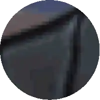 a pixelated image of a circle with a gray background