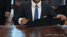 Idris Elba Donald Trump GIF - Idris Elba Donald Trump Book GIFs