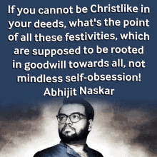 Abhijit Naskar Christlike GIF - Abhijit Naskar Christlike Christmas GIFs