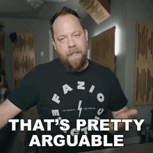 That'S Pretty Arguable Ryan Bruce GIF - That'S Pretty Arguable Ryan Bruce Fluff GIFs