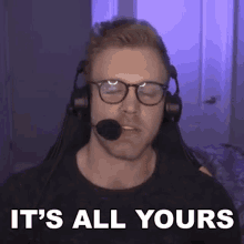 Its All Yours Dave Olson GIF - Its All Yours Dave Olson Dolson GIFs