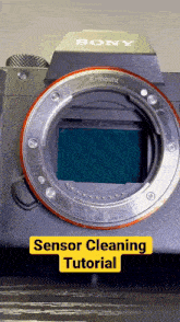 Camera Sensor Cleaning GIF