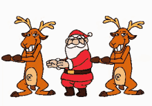 Merry Christmas Santa Dance GIF - Merry Christmas Santa Dance Dancing GIFs
