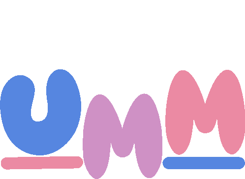 Umm Pink And Blue Lines Below Umm In Blue Purple And Pink Bubble Letters Sticker - Umm Pink And Blue Lines Below Umm In Blue Purple And Pink Bubble Letters Unsure Stickers