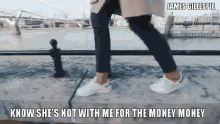 dancing busker money money james gillespie holding hands