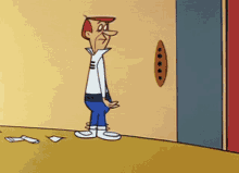 George Jetson Robotic Vacuum GIF - George Jetson Robotic Vacuum House Cleaning GIFs