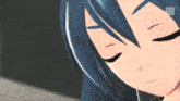 a close up of a cartoon character 's face with the letter r on the bottom