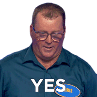 Yes Chris Sticker - Yes Chris Family Feud Canada Stickers