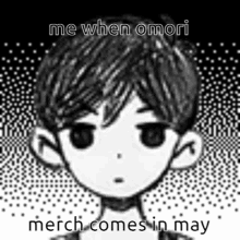 omori merch comes in may