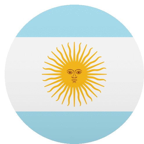 Argentina Flags Sticker - Argentina Flags Joypixels Stickers