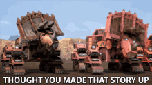 Thought You Made That Story Up George GIF - Thought You Made That Story Up George Dinotrux GIFs