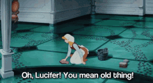 Oh Lucifer Mean GIF - Oh Lucifer Mean Old Thing GIFs