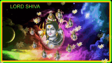Lord Shiva Spin GIF - Lord Shiva Spin Flowers GIFs