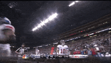 a football player wearing a jersey with the number 10