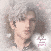a picture of a man with the name sylus written on it
