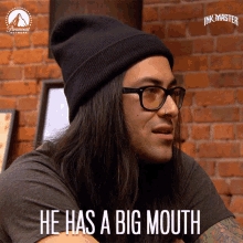 He Has A Big Mouth He Talks Too Much GIF - He Has A Big Mouth He Talks Too Much Gossip GIFs