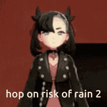 risk of rain marnie pokemon smile and wave hop on