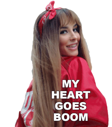 My Heart Goes Boom Crispie Sticker - My Heart Goes Boom Crispie Ladida Song Stickers