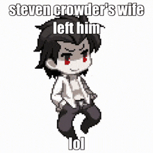Steven Crowder Melty Blood GIF