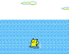 Pikachu Surf GIF - Pikachu Surf Yellow GIFs