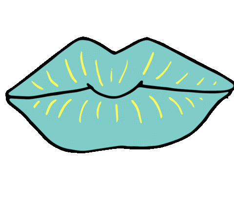 Mouth Tongue Out Sticker - Mouth Tongue Out Lip Stickers