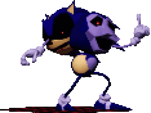 Sonic Exe Majin Sonic Sticker