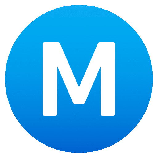 Circled M Symbols Sticker - Circled M Symbols Joypixels Stickers