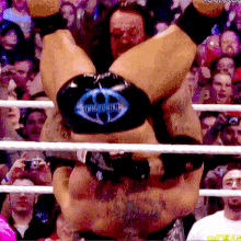 The Undertaker Batista GIF - The Undertaker Batista Tombstone Piledriver GIFs