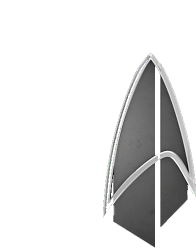 Starfleet Badge Star Trek Sticker - Starfleet Badge Star Trek Starfleet Pin Stickers
