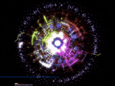 a colorful circle with the words happy tasking written on it