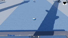 a screenshot of a video game with the word sans in blue