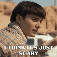 I Think Its Just Scary Will Byers GIF - I Think Its Just Scary Will Byers Noah Schnapp GIFs