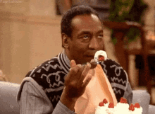 Que Rico GIF - The Cosby Show Bill Cosby Cake GIFs