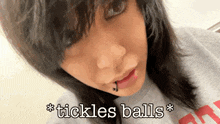 Emo Tickles Balls GIF - Emo Tickles Balls Goochie Goochie Goo GIFs