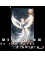 a picture of a white phoenix with the words division 5 on the bottom right