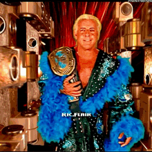 Ric Flair Intercontinental Champion GIF - Ric Flair Intercontinental Champion Wwe GIFs