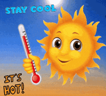 It'S Hot Stay Cool GIF