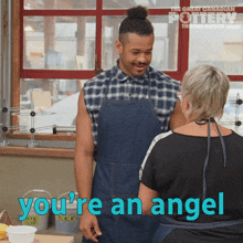 You'Re An Angel Great Canadian Pottery Throw Down GIF - You'Re An Angel Great Canadian Pottery Throw Down You'Re A Sweetheart GIFs