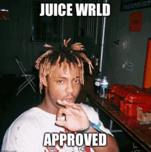 Juice Wrld Approved GIF - Juice Wrld Approved Ok GIFs