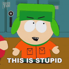 This Is Stupid Kyle Broflovski GIF - This Is Stupid Kyle Broflovski South Park GIFs
