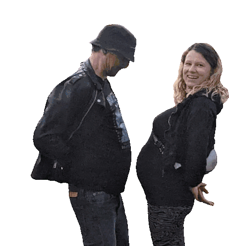 Morph Pregnant Sticker - Morph Pregnant Stickers
