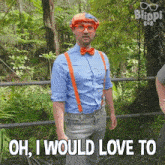 Oh I Would Love To Blippi GIF - Oh I Would Love To Blippi Blippi Wonders Educational Cartoons For Kids GIFs