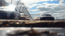 Car Racing Nascar Full Speed GIF