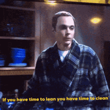 Big Bang Theory Sheldon GIF - Big Bang Theory Sheldon Clean GIFs