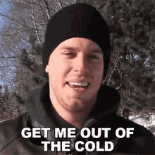 Get Me Out Of The Cold Corey Vidal GIF - Get Me Out Of The Cold Corey Vidal Get Me Out Of Here GIFs