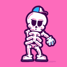 Floss It Bones GIF - Floss It Bones Skeleton GIFs